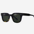 Sonnenbrille mit D-Rahmen aus Acetat für Damen und Herren